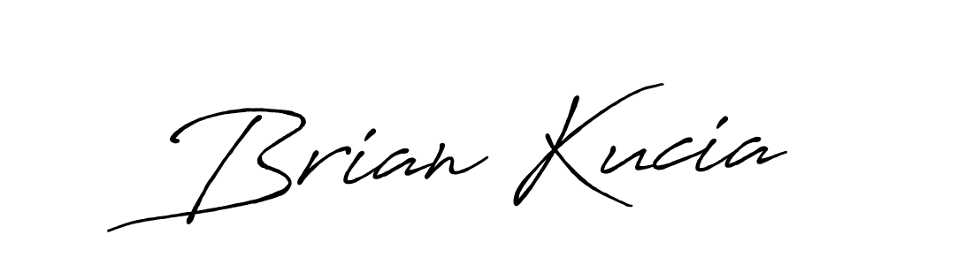 How to make Brian Kucia name signature. Use Antro_Vectra_Bolder style for creating short signs online. This is the latest handwritten sign. Brian Kucia signature style 7 images and pictures png