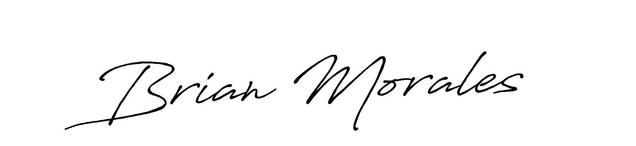 The best way (Antro_Vectra_Bolder) to make a short signature is to pick only two or three words in your name. The name Brian Morales include a total of six letters. For converting this name. Brian Morales signature style 7 images and pictures png