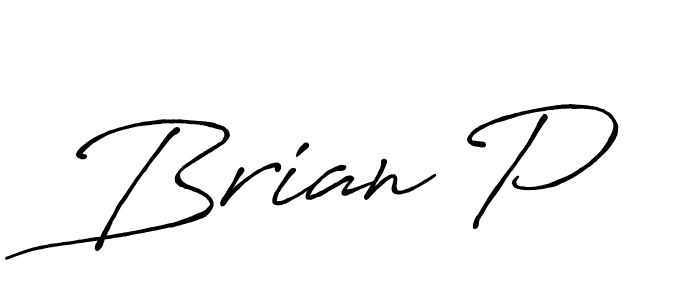 Make a beautiful signature design for name Brian P. Use this online signature maker to create a handwritten signature for free. Brian P signature style 7 images and pictures png