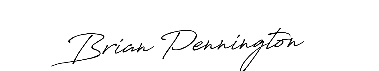 Design your own signature with our free online signature maker. With this signature software, you can create a handwritten (Antro_Vectra_Bolder) signature for name Brian Pennington. Brian Pennington signature style 7 images and pictures png