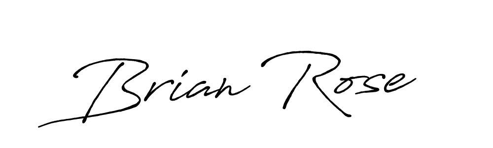 You should practise on your own different ways (Antro_Vectra_Bolder) to write your name (Brian Rose) in signature. don't let someone else do it for you. Brian Rose signature style 7 images and pictures png