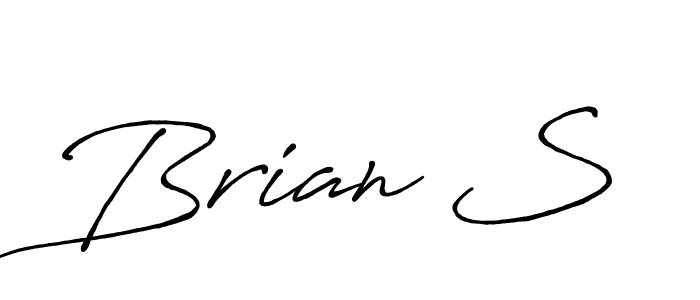 Use a signature maker to create a handwritten signature online. With this signature software, you can design (Antro_Vectra_Bolder) your own signature for name Brian S. Brian S signature style 7 images and pictures png