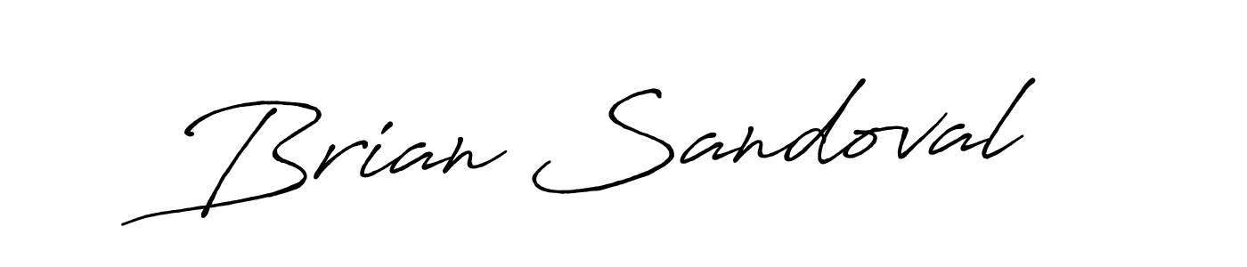 How to make Brian Sandoval name signature. Use Antro_Vectra_Bolder style for creating short signs online. This is the latest handwritten sign. Brian Sandoval signature style 7 images and pictures png