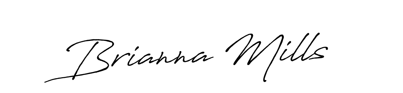 Also You can easily find your signature by using the search form. We will create Brianna Mills name handwritten signature images for you free of cost using Antro_Vectra_Bolder sign style. Brianna Mills signature style 7 images and pictures png