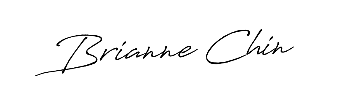 You should practise on your own different ways (Antro_Vectra_Bolder) to write your name (Brianne Chin) in signature. don't let someone else do it for you. Brianne Chin signature style 7 images and pictures png