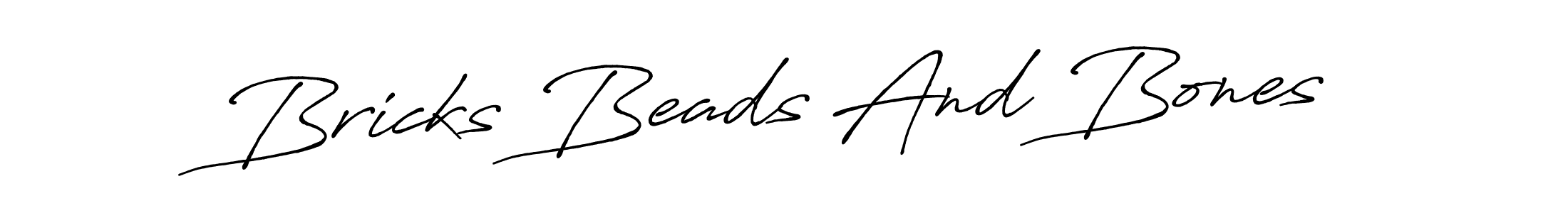 Also we have Bricks Beads And Bones name is the best signature style. Create professional handwritten signature collection using Antro_Vectra_Bolder autograph style. Bricks Beads And Bones signature style 7 images and pictures png