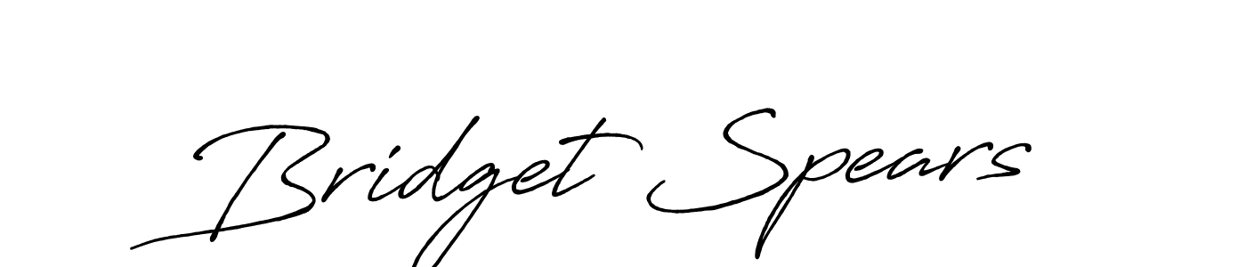 It looks lik you need a new signature style for name Bridget Spears. Design unique handwritten (Antro_Vectra_Bolder) signature with our free signature maker in just a few clicks. Bridget Spears signature style 7 images and pictures png