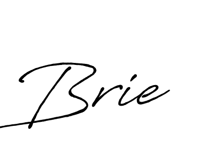 Brie stylish signature style. Best Handwritten Sign (Antro_Vectra_Bolder) for my name. Handwritten Signature Collection Ideas for my name Brie. Brie signature style 7 images and pictures png