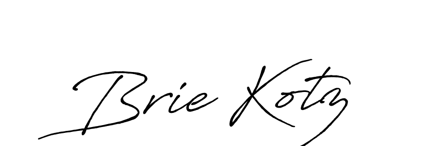 Use a signature maker to create a handwritten signature online. With this signature software, you can design (Antro_Vectra_Bolder) your own signature for name Brie Kotz. Brie Kotz signature style 7 images and pictures png