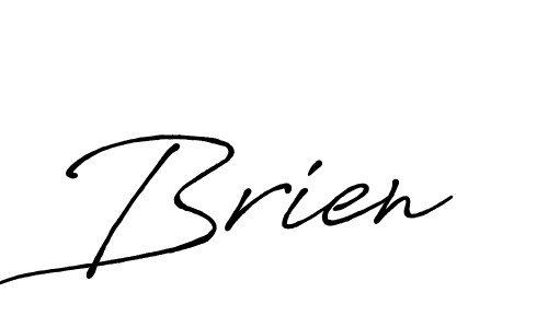 How to make Brien name signature. Use Antro_Vectra_Bolder style for creating short signs online. This is the latest handwritten sign. Brien signature style 7 images and pictures png