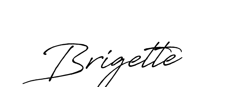 How to make Brigette signature? Antro_Vectra_Bolder is a professional autograph style. Create handwritten signature for Brigette name. Brigette signature style 7 images and pictures png