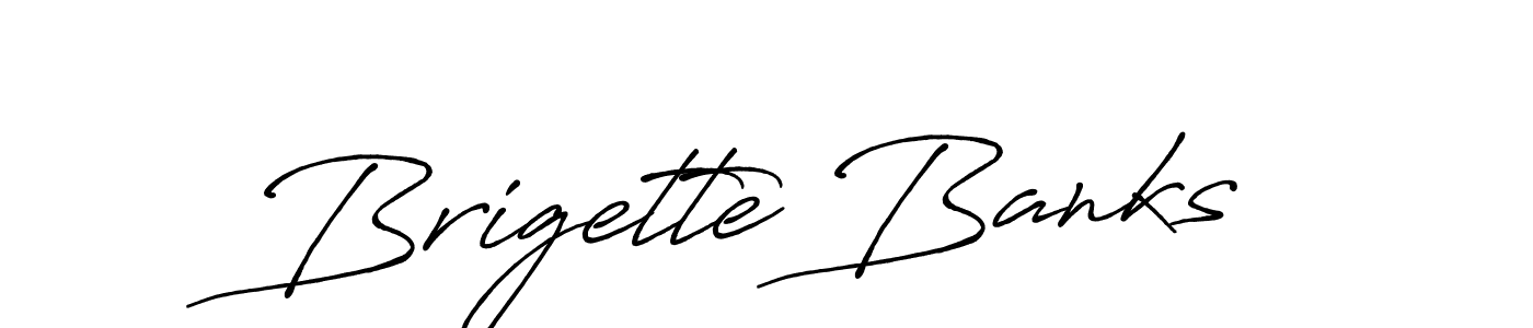 How to make Brigette Banks name signature. Use Antro_Vectra_Bolder style for creating short signs online. This is the latest handwritten sign. Brigette Banks signature style 7 images and pictures png