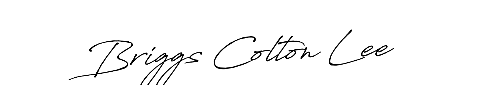 Antro_Vectra_Bolder is a professional signature style that is perfect for those who want to add a touch of class to their signature. It is also a great choice for those who want to make their signature more unique. Get Briggs Colton Lee name to fancy signature for free. Briggs Colton Lee signature style 7 images and pictures png