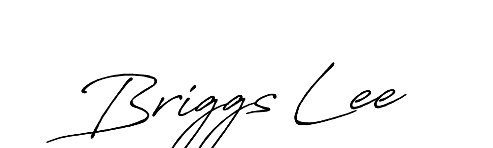 Antro_Vectra_Bolder is a professional signature style that is perfect for those who want to add a touch of class to their signature. It is also a great choice for those who want to make their signature more unique. Get Briggs Lee name to fancy signature for free. Briggs Lee signature style 7 images and pictures png