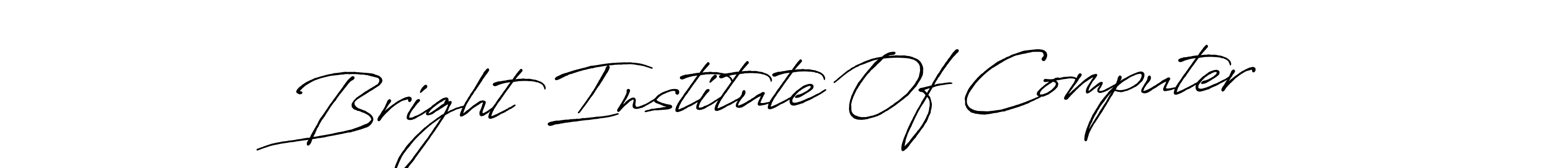 Make a beautiful signature design for name Bright Institute Of Computer. Use this online signature maker to create a handwritten signature for free. Bright Institute Of Computer signature style 7 images and pictures png