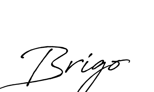 How to make Brigo name signature. Use Antro_Vectra_Bolder style for creating short signs online. This is the latest handwritten sign. Brigo signature style 7 images and pictures png