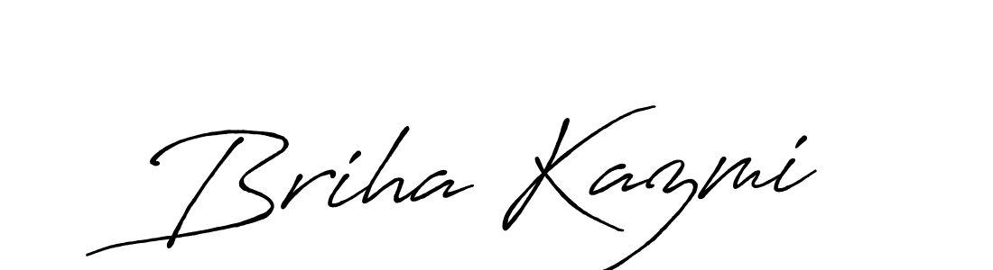 Similarly Antro_Vectra_Bolder is the best handwritten signature design. Signature creator online .You can use it as an online autograph creator for name Briha Kazmi. Briha Kazmi signature style 7 images and pictures png