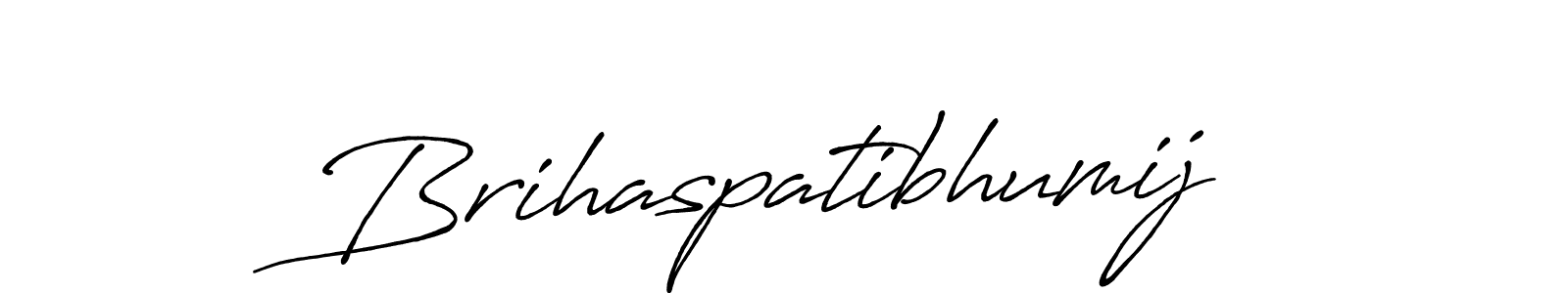 Brihaspatibhumij stylish signature style. Best Handwritten Sign (Antro_Vectra_Bolder) for my name. Handwritten Signature Collection Ideas for my name Brihaspatibhumij. Brihaspatibhumij signature style 7 images and pictures png