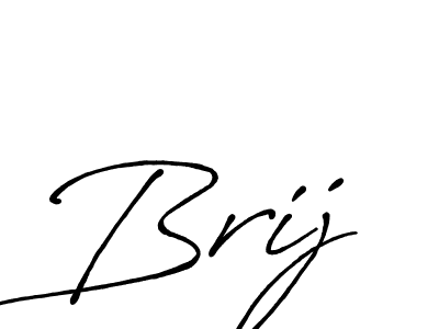 Make a beautiful signature design for name Brij. With this signature (Antro_Vectra_Bolder) style, you can create a handwritten signature for free. Brij signature style 7 images and pictures png