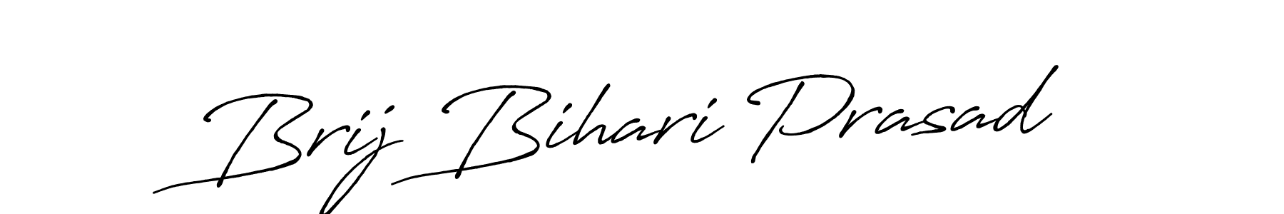 How to make Brij Bihari Prasad signature? Antro_Vectra_Bolder is a professional autograph style. Create handwritten signature for Brij Bihari Prasad name. Brij Bihari Prasad signature style 7 images and pictures png