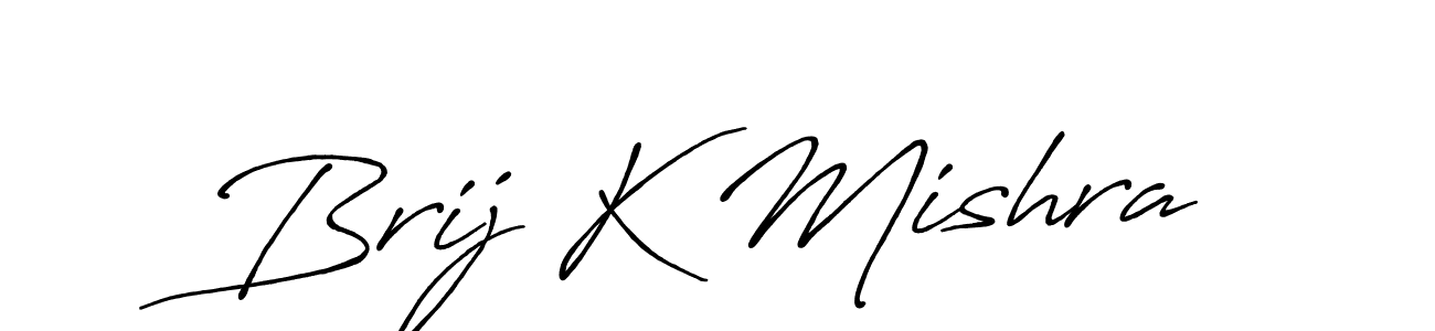 It looks lik you need a new signature style for name Brij K Mishra. Design unique handwritten (Antro_Vectra_Bolder) signature with our free signature maker in just a few clicks. Brij K Mishra signature style 7 images and pictures png