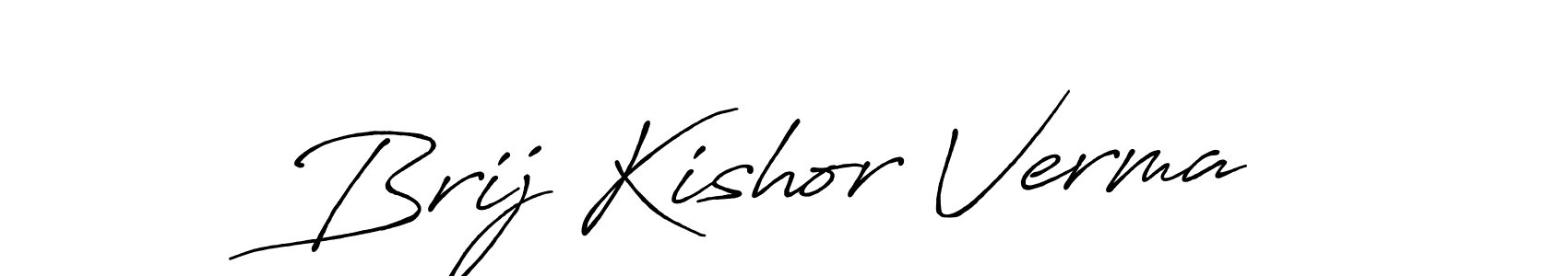 Make a short Brij Kishor Verma signature style. Manage your documents anywhere anytime using Antro_Vectra_Bolder. Create and add eSignatures, submit forms, share and send files easily. Brij Kishor Verma signature style 7 images and pictures png