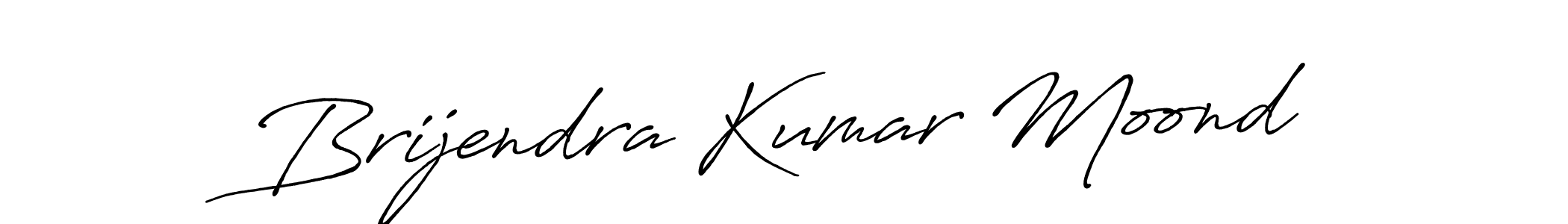 Design your own signature with our free online signature maker. With this signature software, you can create a handwritten (Antro_Vectra_Bolder) signature for name Brijendra Kumar Moond. Brijendra Kumar Moond signature style 7 images and pictures png