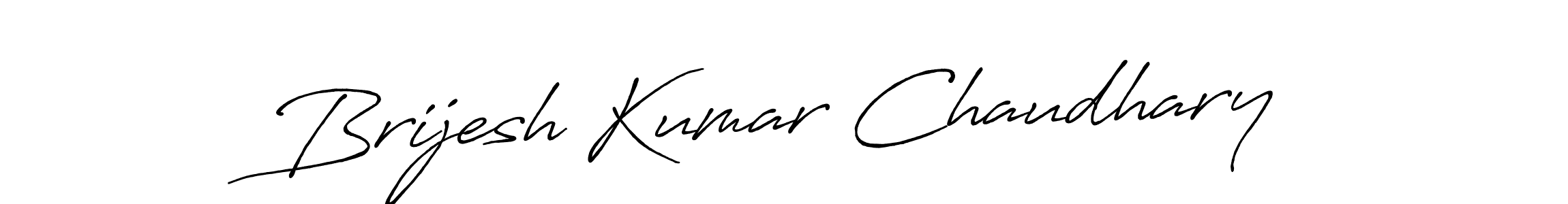 How to make Brijesh Kumar Chaudhary signature? Antro_Vectra_Bolder is a professional autograph style. Create handwritten signature for Brijesh Kumar Chaudhary name. Brijesh Kumar Chaudhary signature style 7 images and pictures png