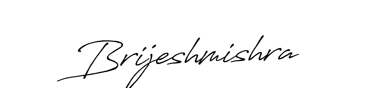 Make a beautiful signature design for name Brijeshmishra. With this signature (Antro_Vectra_Bolder) style, you can create a handwritten signature for free. Brijeshmishra signature style 7 images and pictures png