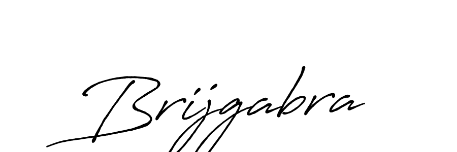 How to make Brijgabra name signature. Use Antro_Vectra_Bolder style for creating short signs online. This is the latest handwritten sign. Brijgabra signature style 7 images and pictures png