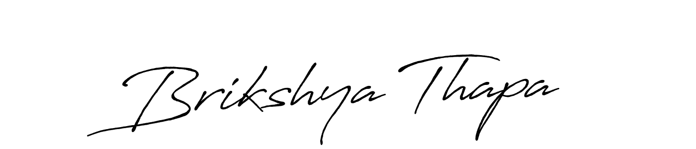 Also You can easily find your signature by using the search form. We will create Brikshya Thapa name handwritten signature images for you free of cost using Antro_Vectra_Bolder sign style. Brikshya Thapa signature style 7 images and pictures png