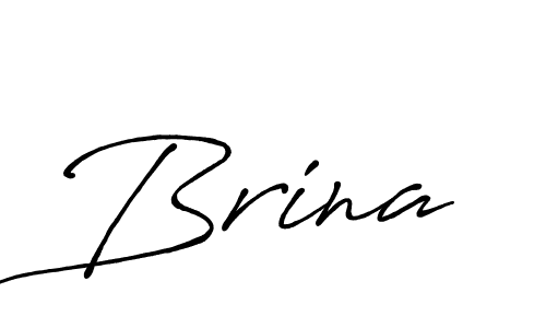 The best way (Antro_Vectra_Bolder) to make a short signature is to pick only two or three words in your name. The name Brina include a total of six letters. For converting this name. Brina signature style 7 images and pictures png