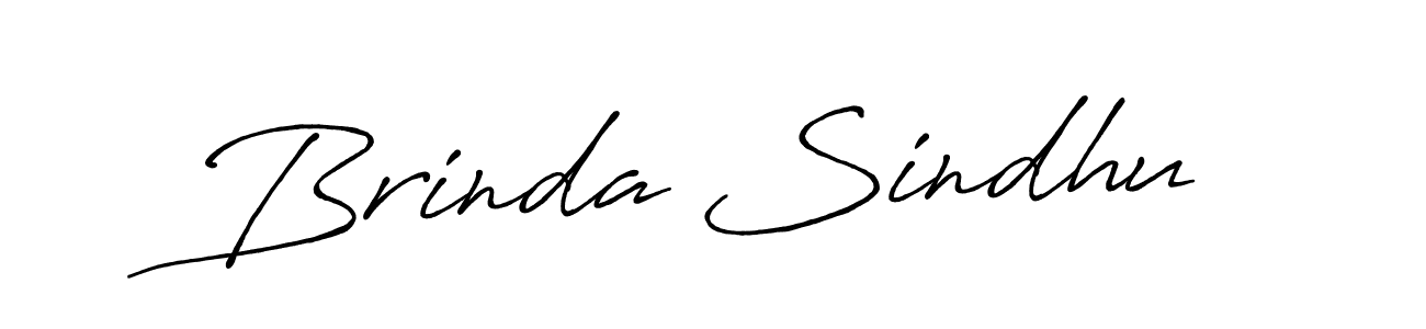 You should practise on your own different ways (Antro_Vectra_Bolder) to write your name (Brinda Sindhu) in signature. don't let someone else do it for you. Brinda Sindhu signature style 7 images and pictures png