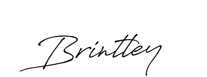 Design your own signature with our free online signature maker. With this signature software, you can create a handwritten (Antro_Vectra_Bolder) signature for name Brintley. Brintley signature style 7 images and pictures png