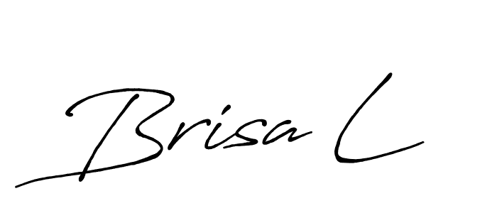 Best and Professional Signature Style for Brisa L. Antro_Vectra_Bolder Best Signature Style Collection. Brisa L signature style 7 images and pictures png