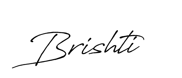 Brishti stylish signature style. Best Handwritten Sign (Antro_Vectra_Bolder) for my name. Handwritten Signature Collection Ideas for my name Brishti. Brishti signature style 7 images and pictures png