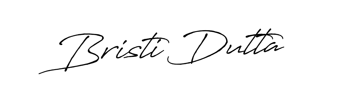 It looks lik you need a new signature style for name Bristi Dutta. Design unique handwritten (Antro_Vectra_Bolder) signature with our free signature maker in just a few clicks. Bristi Dutta signature style 7 images and pictures png