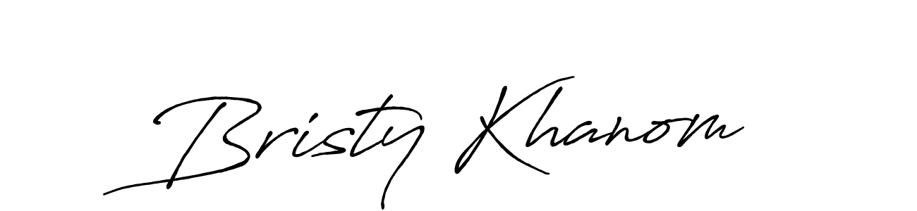 Similarly Antro_Vectra_Bolder is the best handwritten signature design. Signature creator online .You can use it as an online autograph creator for name Bristy Khanom. Bristy Khanom signature style 7 images and pictures png