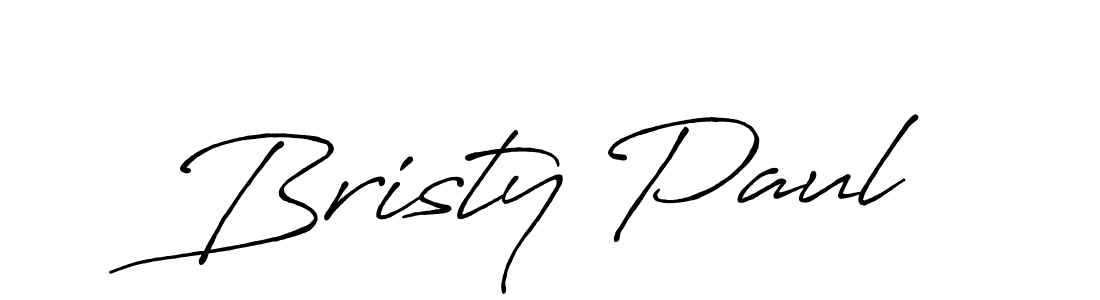 Make a beautiful signature design for name Bristy Paul. Use this online signature maker to create a handwritten signature for free. Bristy Paul signature style 7 images and pictures png