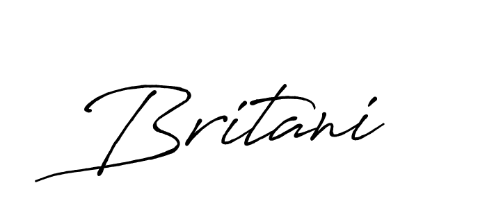 The best way (Antro_Vectra_Bolder) to make a short signature is to pick only two or three words in your name. The name Britani include a total of six letters. For converting this name. Britani signature style 7 images and pictures png