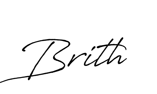 Make a beautiful signature design for name Brith. Use this online signature maker to create a handwritten signature for free. Brith signature style 7 images and pictures png