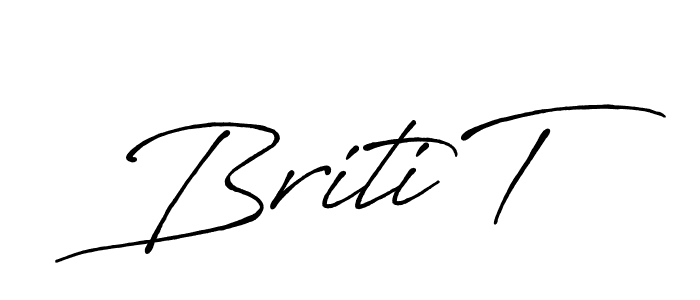 How to Draw Briti T signature style? Antro_Vectra_Bolder is a latest design signature styles for name Briti T. Briti T signature style 7 images and pictures png