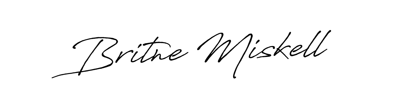 Best and Professional Signature Style for Britne Miskell. Antro_Vectra_Bolder Best Signature Style Collection. Britne Miskell signature style 7 images and pictures png