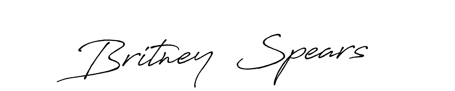 How to make Britney  Spears signature? Antro_Vectra_Bolder is a professional autograph style. Create handwritten signature for Britney  Spears name. Britney  Spears signature style 7 images and pictures png