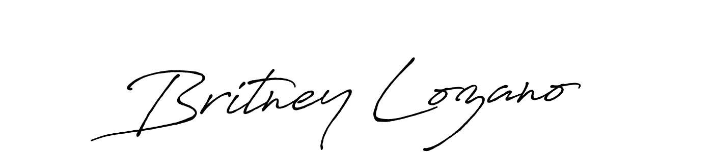 Also You can easily find your signature by using the search form. We will create Britney Lozano name handwritten signature images for you free of cost using Antro_Vectra_Bolder sign style. Britney Lozano signature style 7 images and pictures png