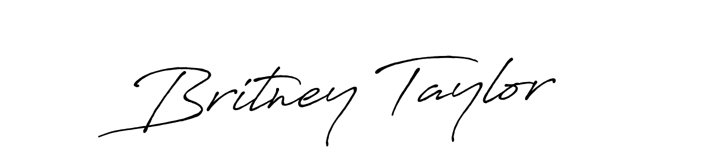 Use a signature maker to create a handwritten signature online. With this signature software, you can design (Antro_Vectra_Bolder) your own signature for name Britney Taylor. Britney Taylor signature style 7 images and pictures png