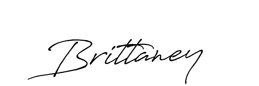 Create a beautiful signature design for name Brittaney. With this signature (Antro_Vectra_Bolder) fonts, you can make a handwritten signature for free. Brittaney signature style 7 images and pictures png
