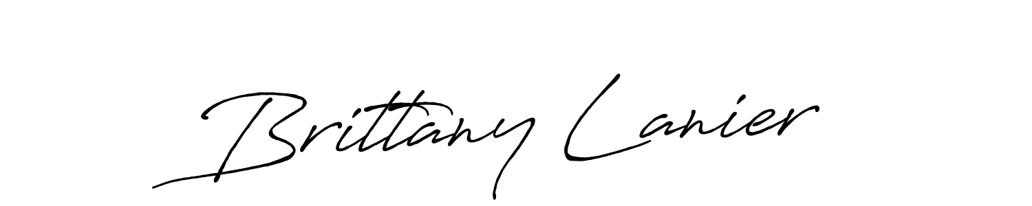Make a beautiful signature design for name Brittany Lanier. Use this online signature maker to create a handwritten signature for free. Brittany Lanier signature style 7 images and pictures png