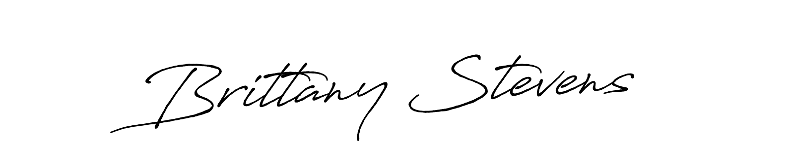 Use a signature maker to create a handwritten signature online. With this signature software, you can design (Antro_Vectra_Bolder) your own signature for name Brittany Stevens. Brittany Stevens signature style 7 images and pictures png