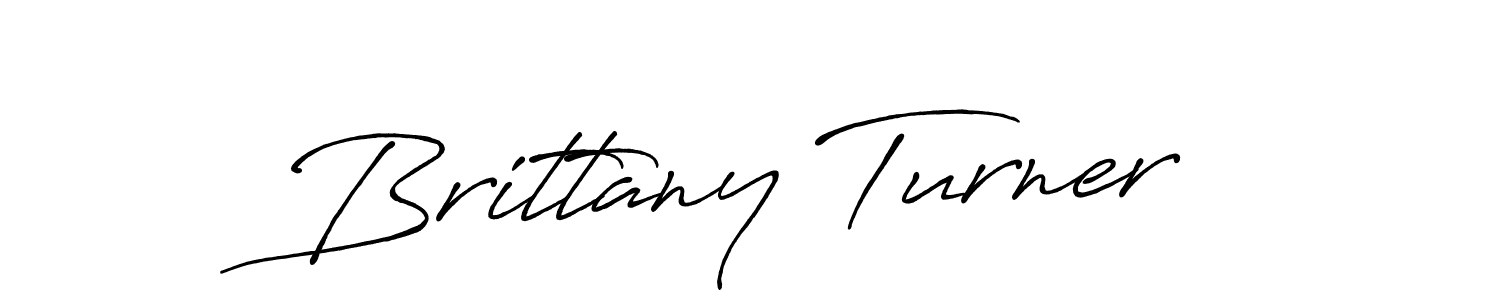 Make a beautiful signature design for name Brittany Turner. Use this online signature maker to create a handwritten signature for free. Brittany Turner signature style 7 images and pictures png